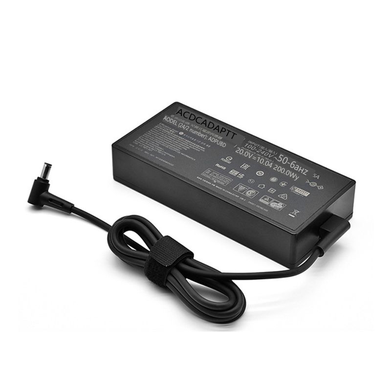 200-W-Netzteil, geeignet für ASUS-Laptops, 20 V, 10 A, Ladegerät mit 4,5 x 3,0 mm, kompatibel mit ASUS ROG Zephyrus G14/G15, TUF Dash F15_voghion.com