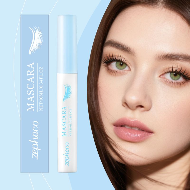 zephoco Mascara Natural Curling Texture Lightweight Smooth Smudge-proof Long-lasting_voghion.com