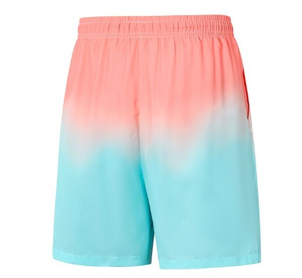 Herenkleding 25 Zomer Heren Cross Border Buitenlandse Handel Gradiëntkleur Losse Bedrukte Vierpunts Strandshorts_voghion.com