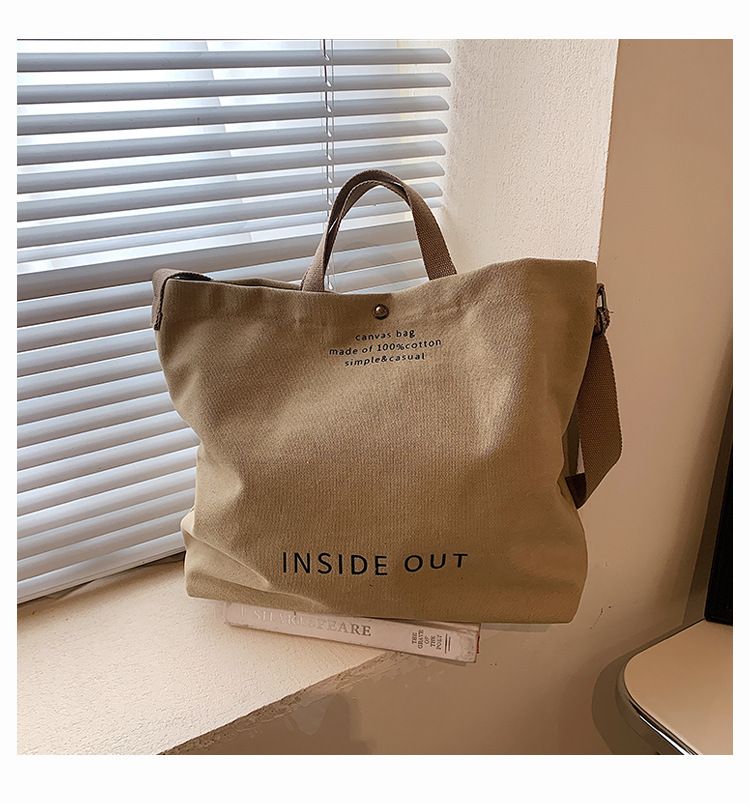 New fashion large capacity crossbody Female student Tote bag for class_voghion.com