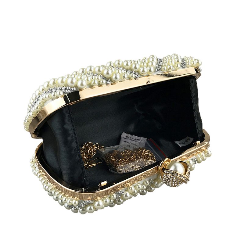 Ladies Clutch Party Wedding Handmade Beaded Fashion Elegant Evening Bag_voghion.com