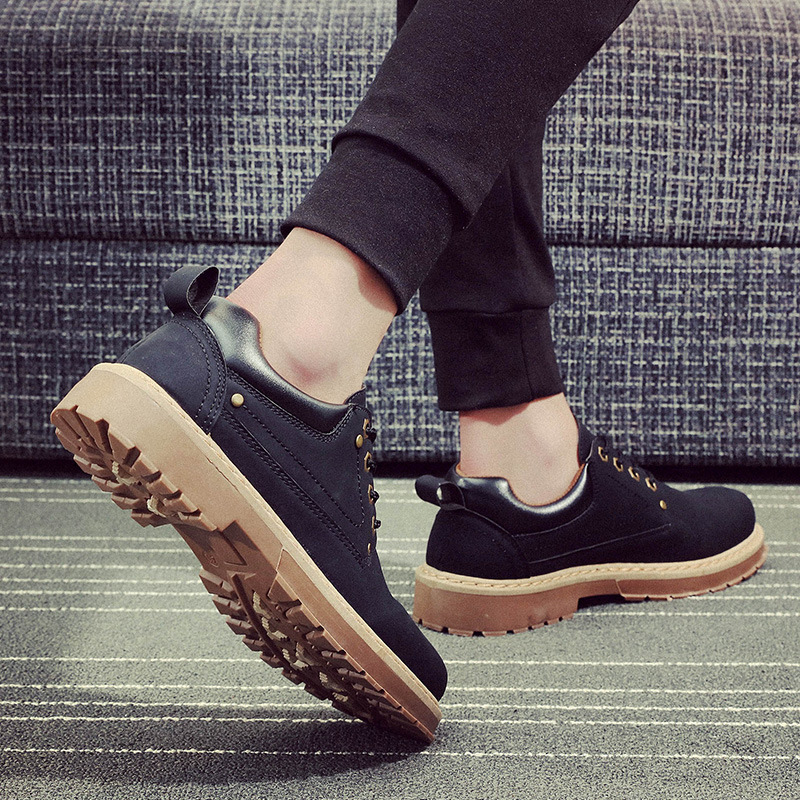 Unbeatable Quality Spring And Autumn British Work Fashion Single Casual Big Head Leather Men's Shoes_voghion.com