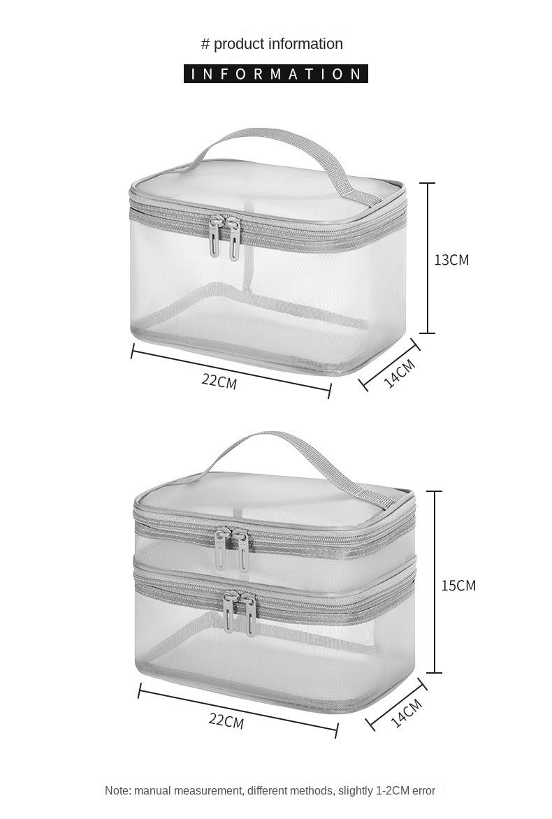 Reise-Make-up-Tasche aus Netzstoff – Transparenter Kulturbeutel-Organizer_voghion.com
