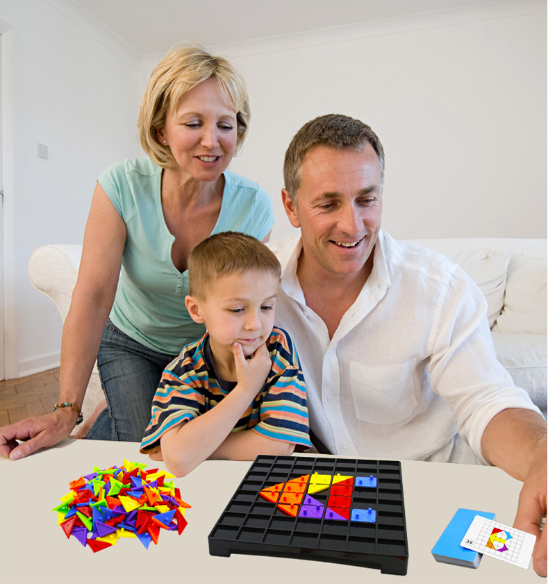 Juego de rompecabezas para niños, juguetes con formas de arcoíris, tablero de combinación de colores, juego de cognición, juguetes educativos de seguridad para niños, entrenamiento sensorial_voghion.com