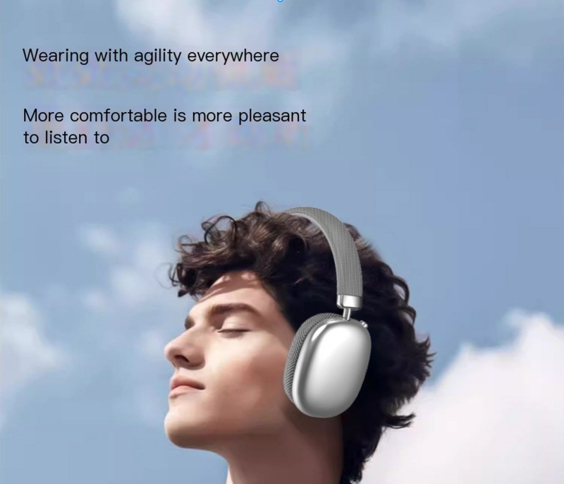 Căști wireless P959, Bluetooth, cu buton complet pentru ureche, cu rază lungă de acțiune, pentru jocuri, universale, pentru telefoane mobile_voghion.com