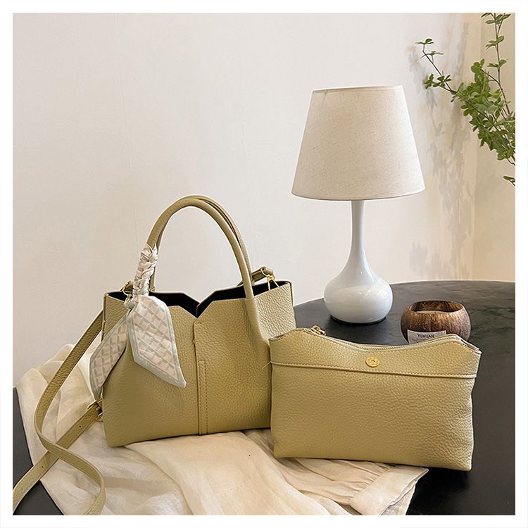 Damenhandtasche im neuen modischen Stil: Zweiteilige Tragetasche für Mutter und Kind, Umhängetasche für Damen_voghion.com