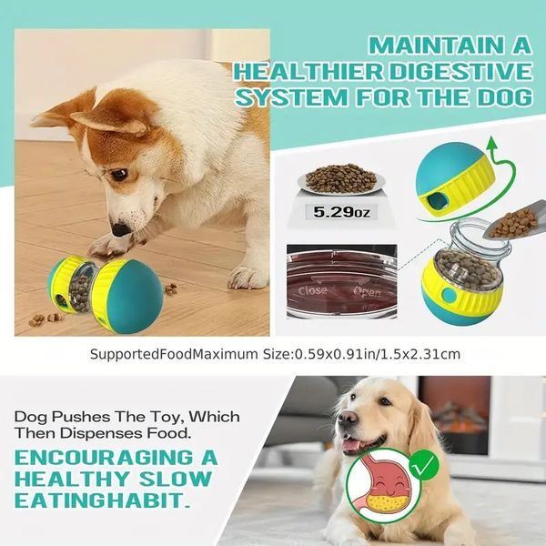 Pet Slow Food Feeder Interactive Toy For Anti Choking Bowl_voghion.com