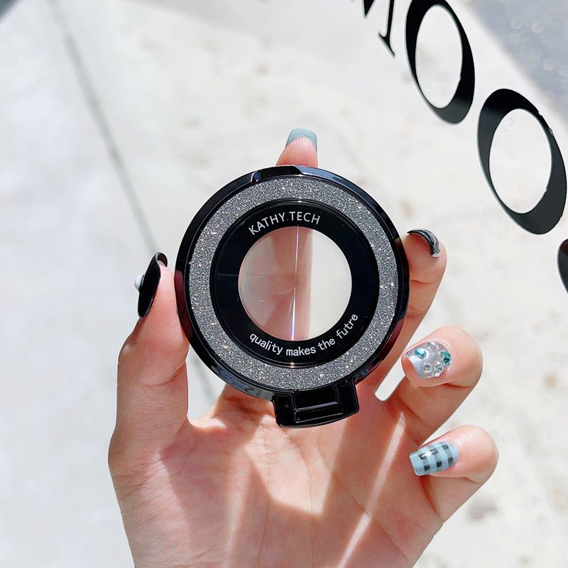 New Adhesive Universal Creative Fixed Ring Holder Desktop Metal Phone Stand_voghion.com