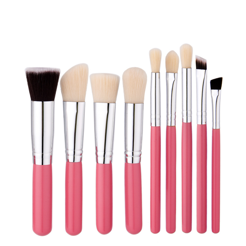 9 pcs makeup brushes set beauty tools Yuncai foundation brush GUJHUI one brush_voghion.com