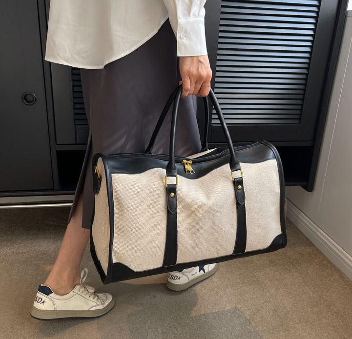 Borsa da viaggio per il tempo libero con grande capacità, borsa a tracolla singola trendy e versatile, pendolarismo a breve distanza, dimensione della borsa alla moda_voghion.com