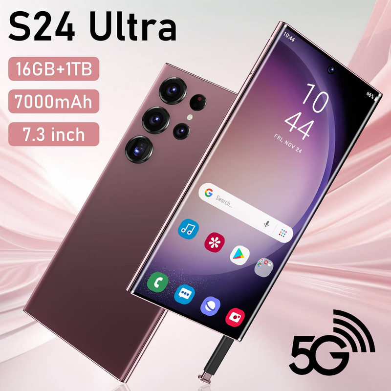 Neues Smartphone S24 Ultragroßes Display 16+1T Smartphone_voghion.com