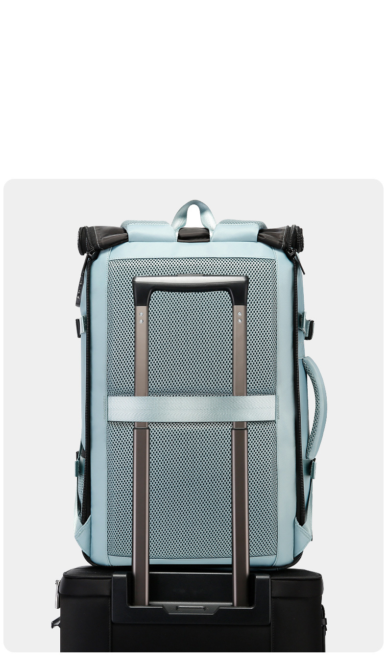 Travel Backpack Large Capacity Lightweight Multifunctional Computer Bag Hand Held Messenger Travel Bag Men's Backpack_voghion.com