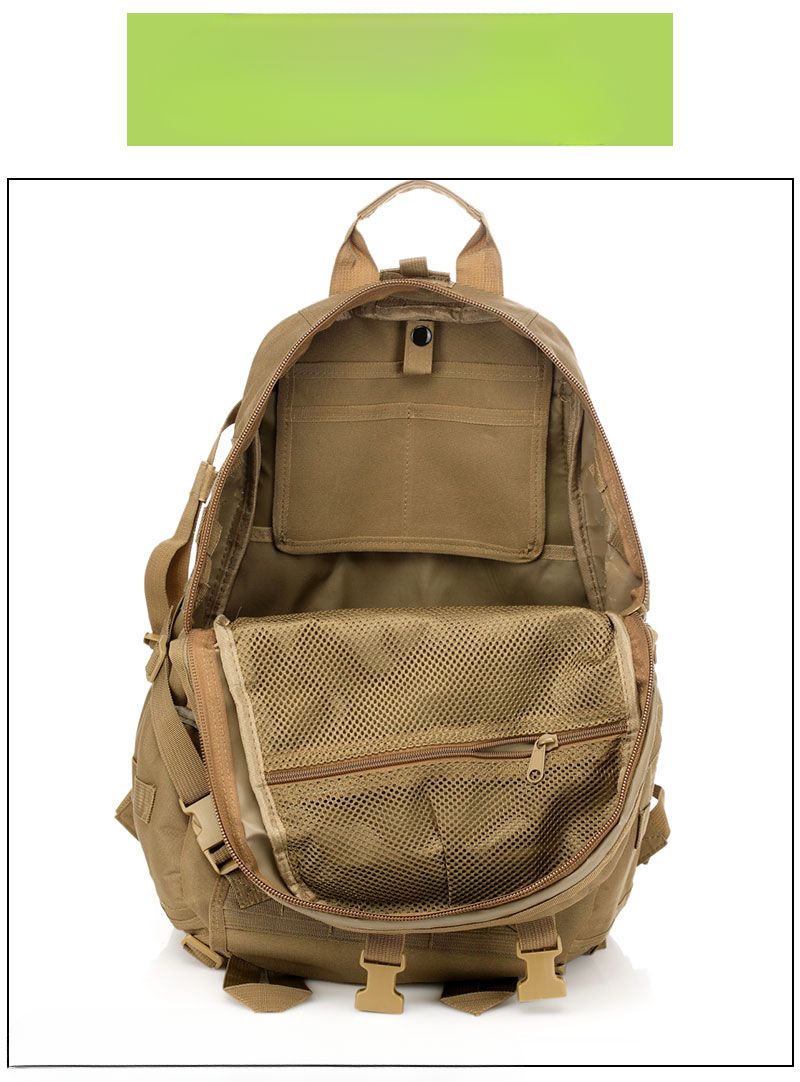 Mochila informal para deportes al aire libre TAD, ideal para entusiastas militares, unisex, para senderismo, táctica, doble hombro_voghion.com