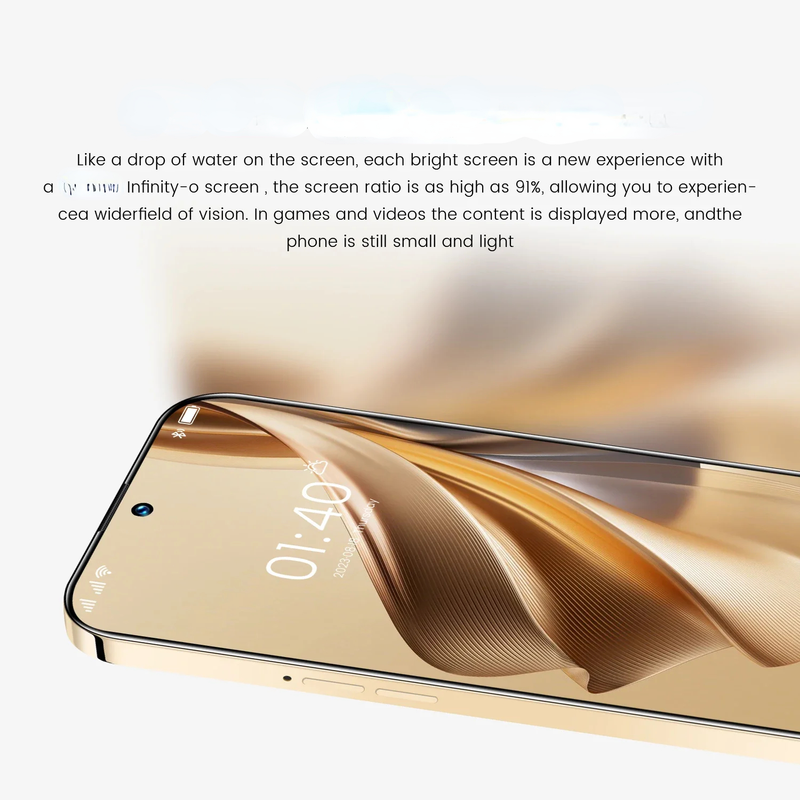 Reno10 Pro Chytrý telefon 6,8 palce 6 GB + 128 GB Paměťová karta 128 GB zdarma Odemčené mobilní telefony_voghion.com