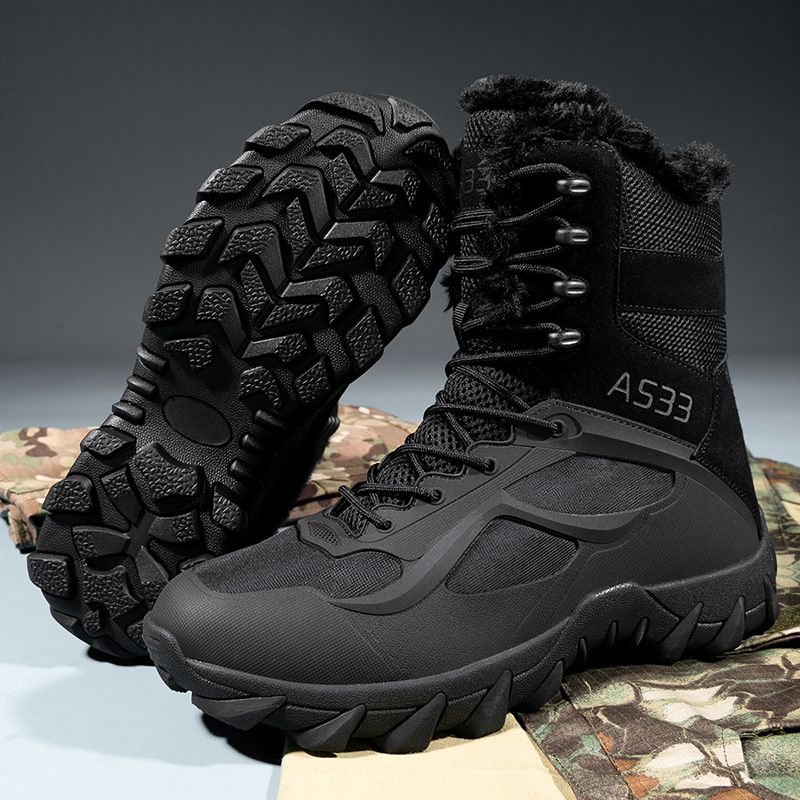 2025 Winter Neue hochgeschlossene isolierte Wanderstiefel für Herren_voghion.com