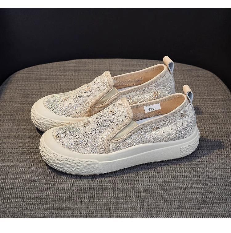 Scarpe da donna casual, comode e comode, da indossare all'aperto, da donna, in gravidanza, in un unico passaggio, in mesh, con suola morbida e traspirante, estate 2025_voghion.com