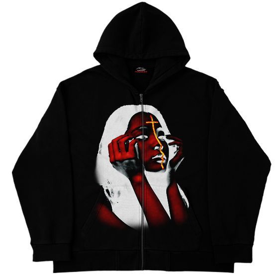 Sudadera con capucha de moda para hombre, sudadera holgada con bolsillo para mujer, cárdigan deportivo de calle con cremallera, chaqueta Y2K de otoño_voghion.com