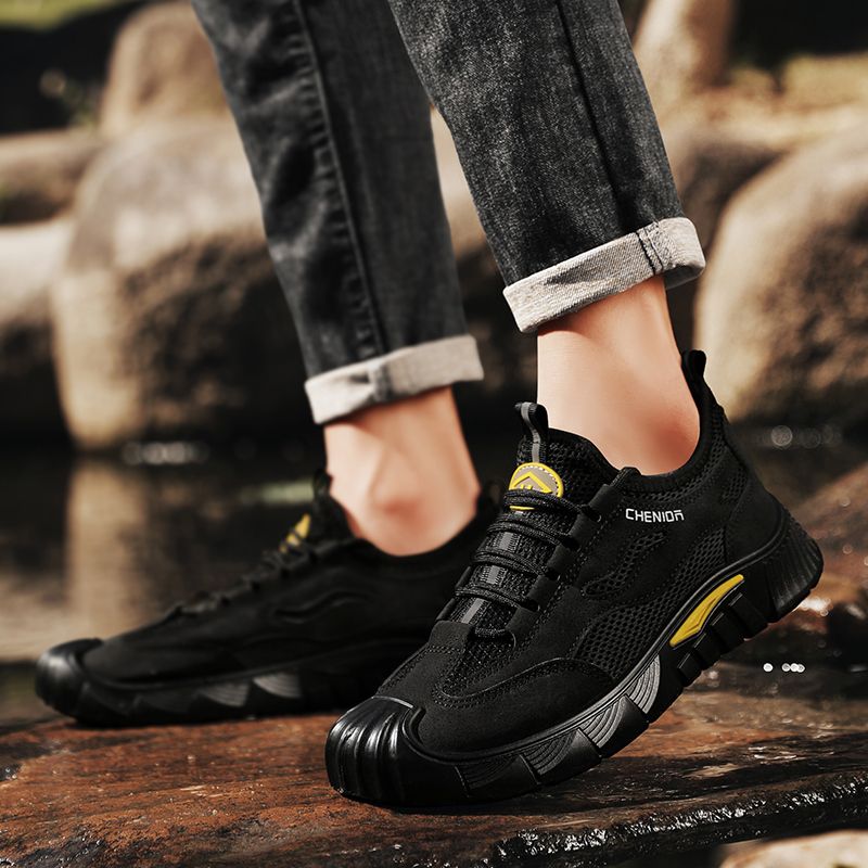 Neu Anti-spritzwasser Mid-top Warme Outdoor Wanderschuhe Wanderschuhe_voghion.com