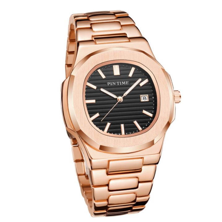 Orologio da uomo Live Parrot Business Casual con cinturino in acciaio in magazzino_voghion.com