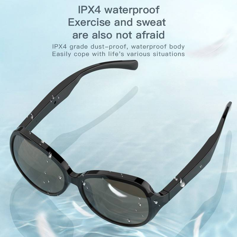 F06 F07 F08 Smart Bluetooth Glasses Bone Conduction Black Technology Outdoor Sports Talking Sunglasses_voghion.com
