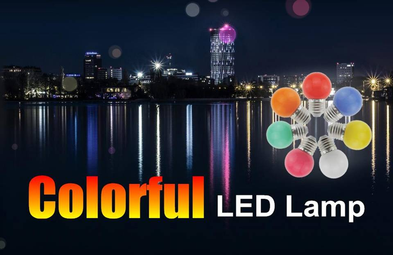 10 stuks kleurrijke lamp led-lampen G45 E27 220V rood geel blauw groen roze oranje wit kerst bruiloft nachtlampje voor binnen_voghion.com
