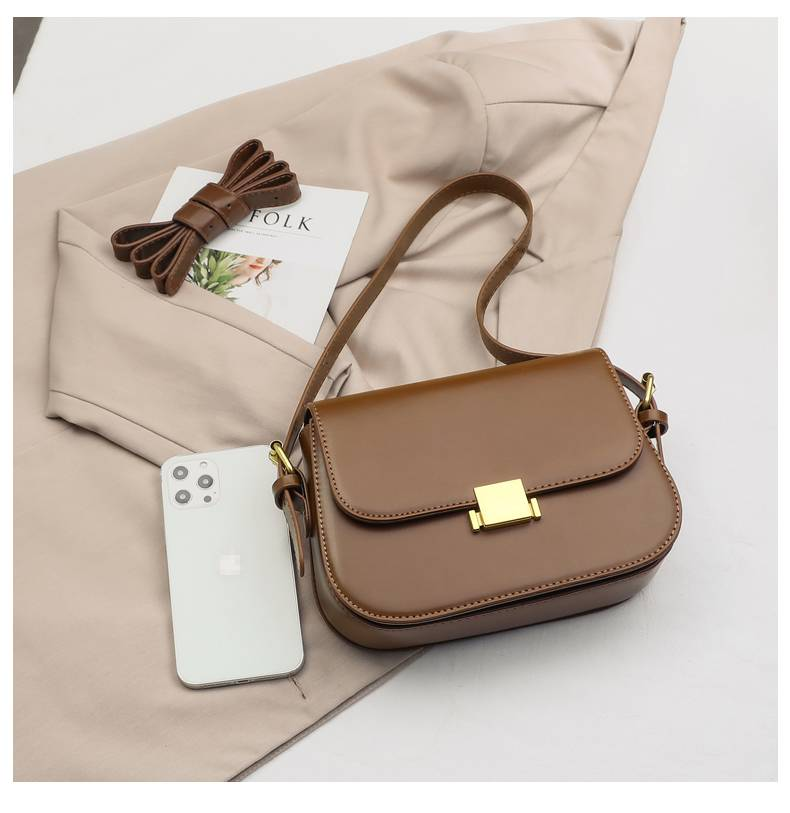 VINEY Bag Ladies 2025 Nová Crossbody kabelka Tofu taška Jedno rameno v podpaží Malá taška Vysoce kvalitní dámská taška z pravé kůže_voghion.com