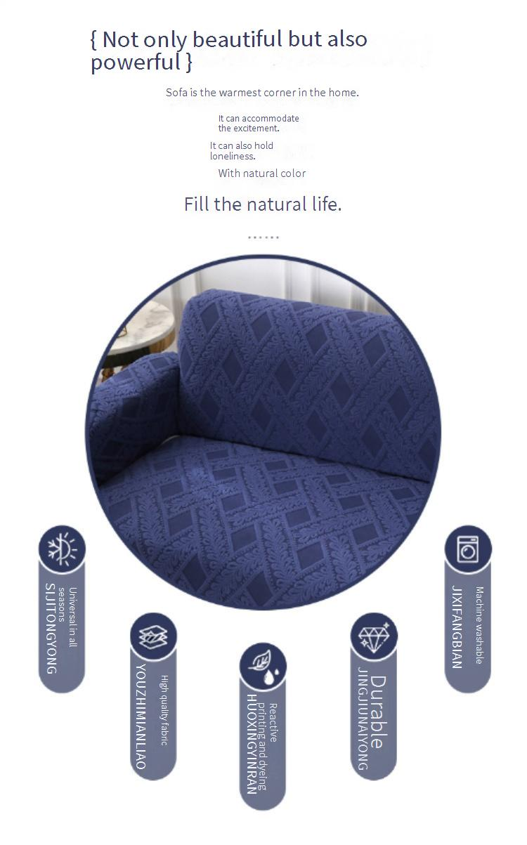 Nordic Rattan Jacquard Sofa Cover Universal Cover High End Four Seasons Universal Home Dustproof Sofa Cover All Inclusive_voghion.com