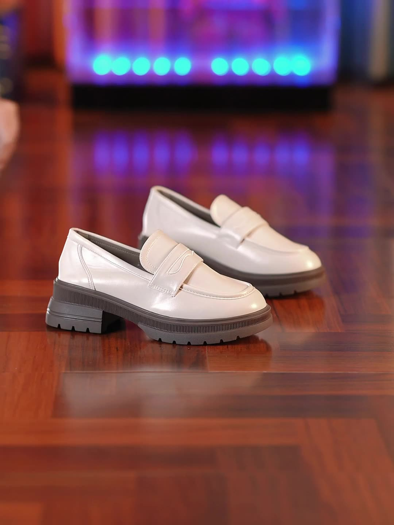 2025 Новей Весна-осень Черный Retro Английский Стиль लोафер Для Женщин, Одноразовый Кроссовки, Мягкий Подошка, Опрость Верхушки._voghion.com