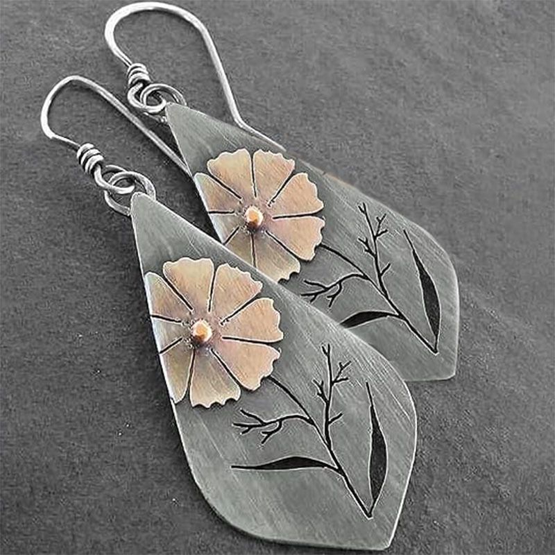 Orecchini fatti a mano con girasoli in fiore alla moda, nuovi arrivi_voghion.com