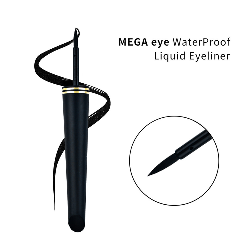 1 pz NUOVO Eyeliner liquido impermeabile nero a lunga durata, penna per eyeliner, matita per trucco, strumento di bellezza cosmetico facile da indossare_voghion.com