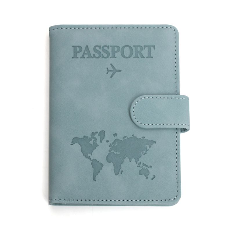PU Spot Passport Bag, Multi-function ID Bag, Storage Bag, Passport Holder, Anti-theft Brush, Passport Holder._voghion.com