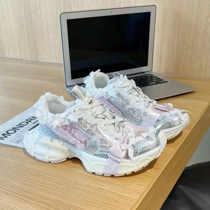 Scarpe da donna con fiocco in pizzo Paris 3XL Dad Design_voghion.com