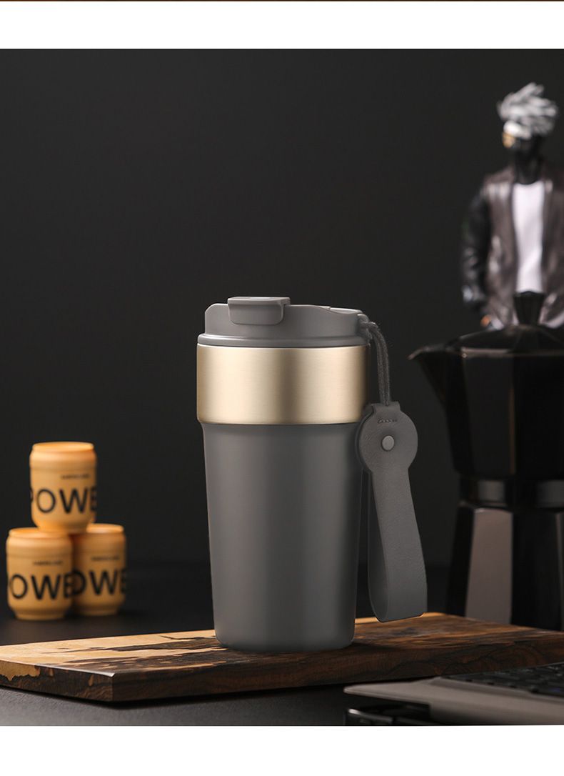 Tazza da caffè di alto valore, doppia bevanda, in acciaio inossidabile 316, tazza termica, tazza portatile per auto, regalo creativo, tazza pubblicitaria all'ingrosso_voghion.com