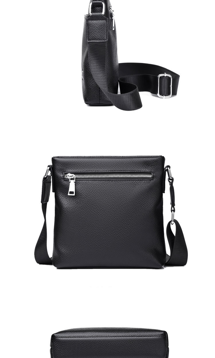 Men's bag first-layer cowhide shoulder crossbody bag genuine leather men's bag business casual backpack hanging bag trendy_voghion.com