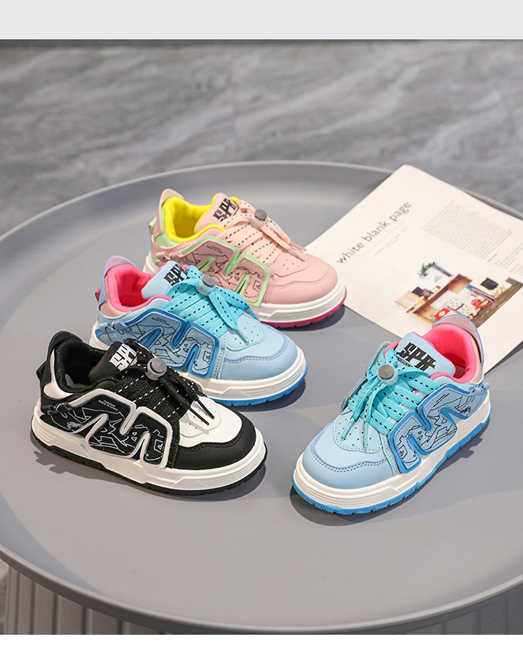 Scarpe basse, scarpe bianche piccole, scarpe casual, scarpe per bambini e bambine, scarpe per bambini grandi e quattro stagioni_voghion.com