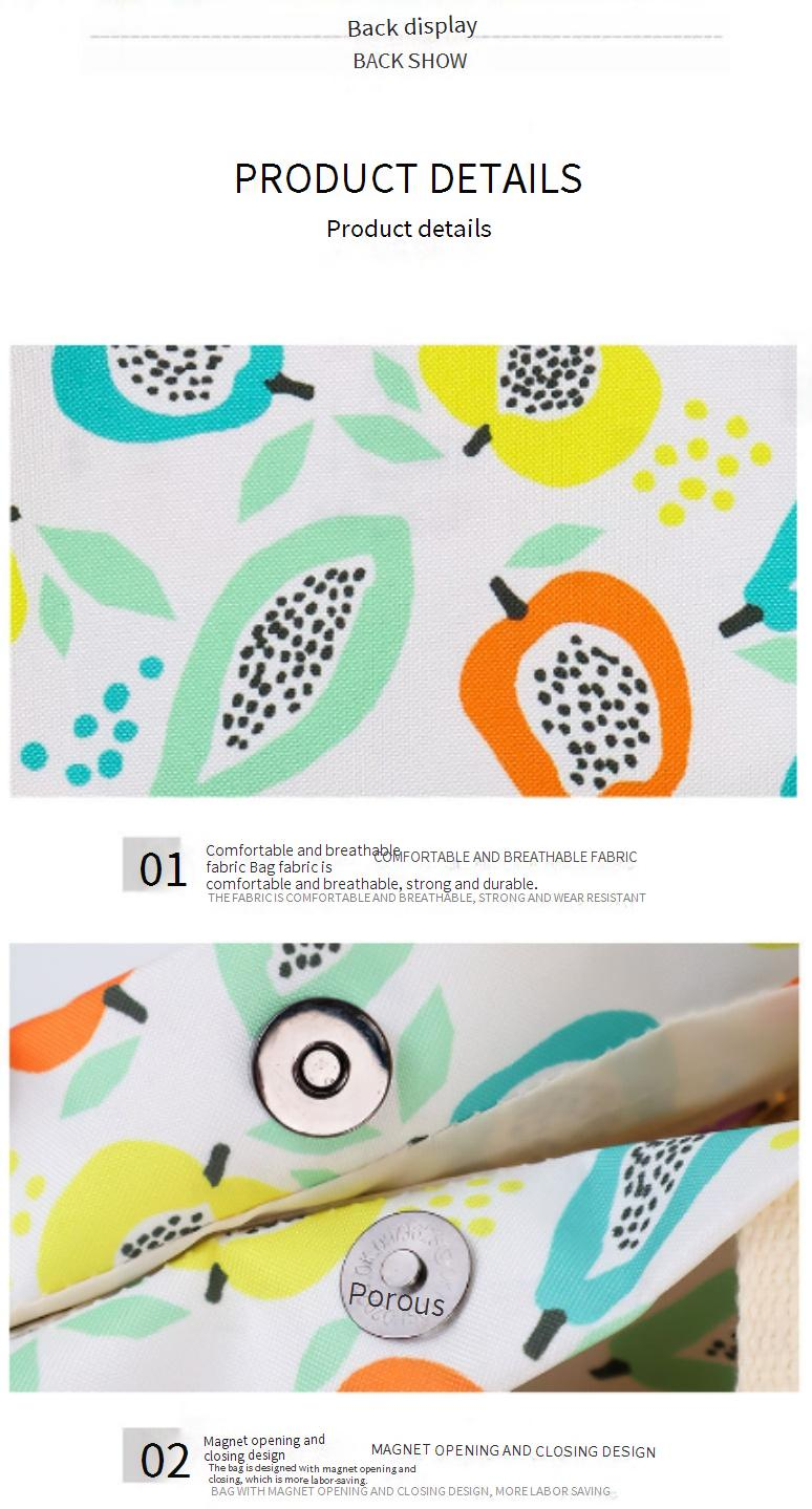 Borse da donna Borsa a mano multitasche Borsa a tracolla grande capacità Borsa a tracolla da donna in tela con stampa di nuova moda autunnale_voghion.com