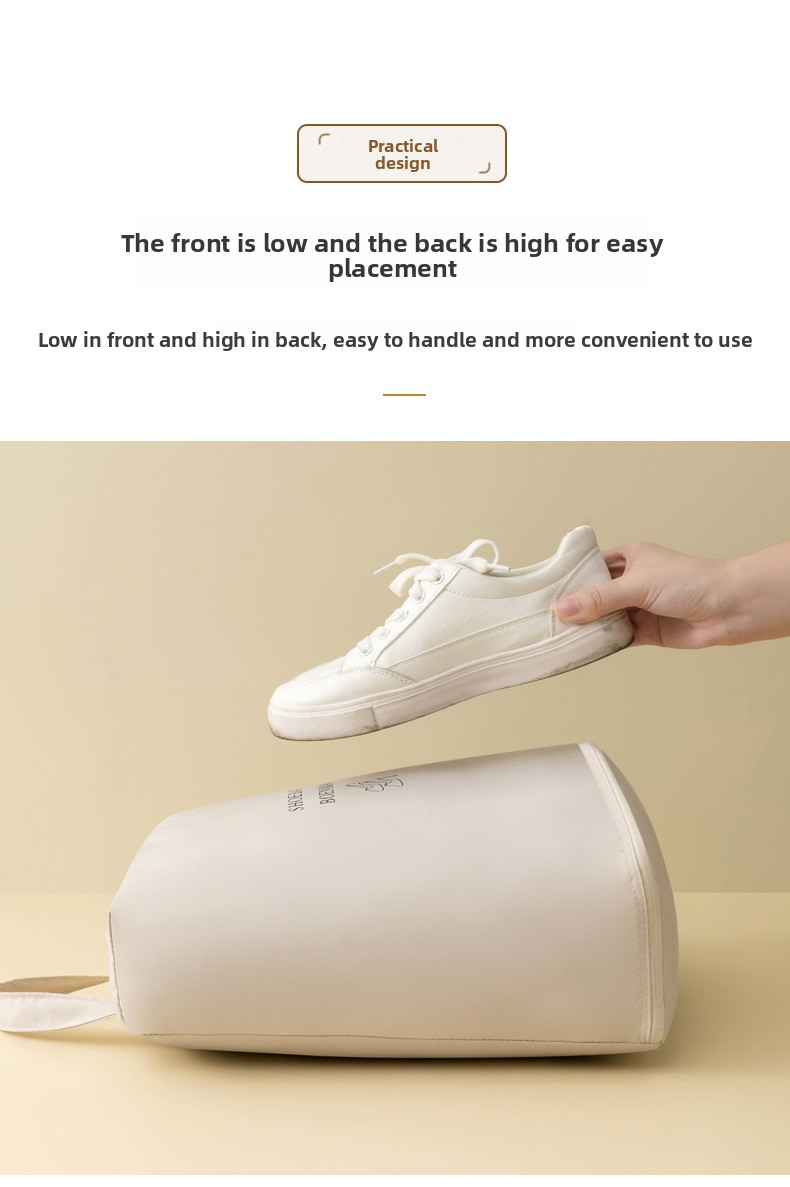 Travel Shoe Storage Bag - Large Capacity Dustproof & Water-Resistant Shoe Organizer With Handle (Anti-Mildew Portable For Suitcase Foldable Design)_voghion.com