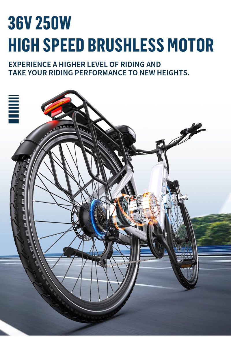 OneSport OT05Pro E-Bike 250W 80km Range|Torque Sensor|Hydraulic Brakes|7-Speed_voghion.com