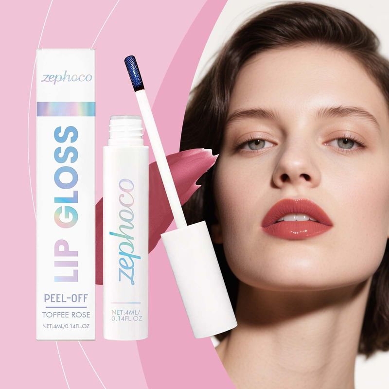 Tinta labbra peel-off idratante, setosa e nutriente, colore naturale, Zephoco Makeup_voghion.com