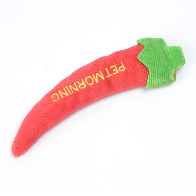 Cuscino per il mattino per animali domestici Paimoning Cat Grass Vegetable Shape Catnip Toy_voghion.com
