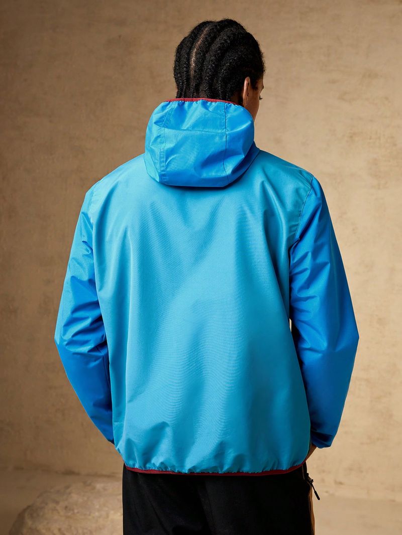 Giacca antivento leggera e impermeabile da uomo – Anorak traspirante per escursionismo e attività all'aperto (vestibilità comoda)_voghion.com