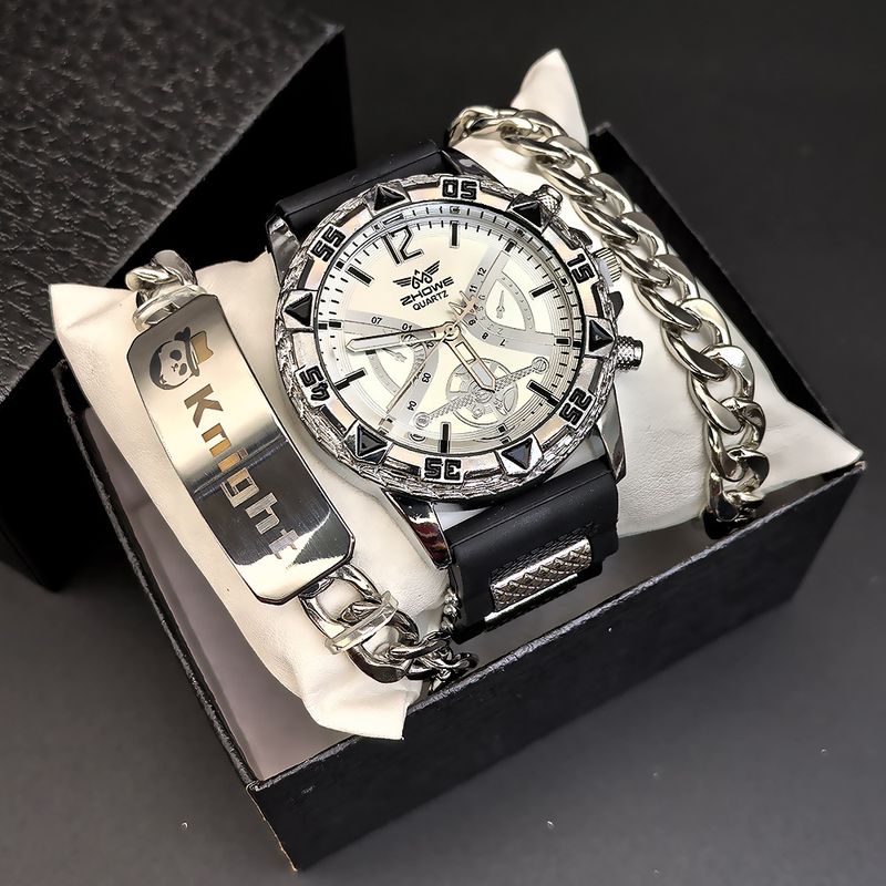 Men's Watch Set Men's Business Watch Non Mechanical Watch High End Design Quartz Movement Men's Watch Set Wristwatch_voghion.com