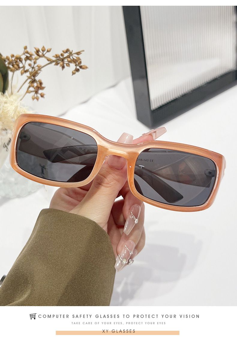 Y2K Millennium Spicy Girl Instagram Beliebte Outdoor Konkav Stil Trendy Sonnenbrille_voghion.com