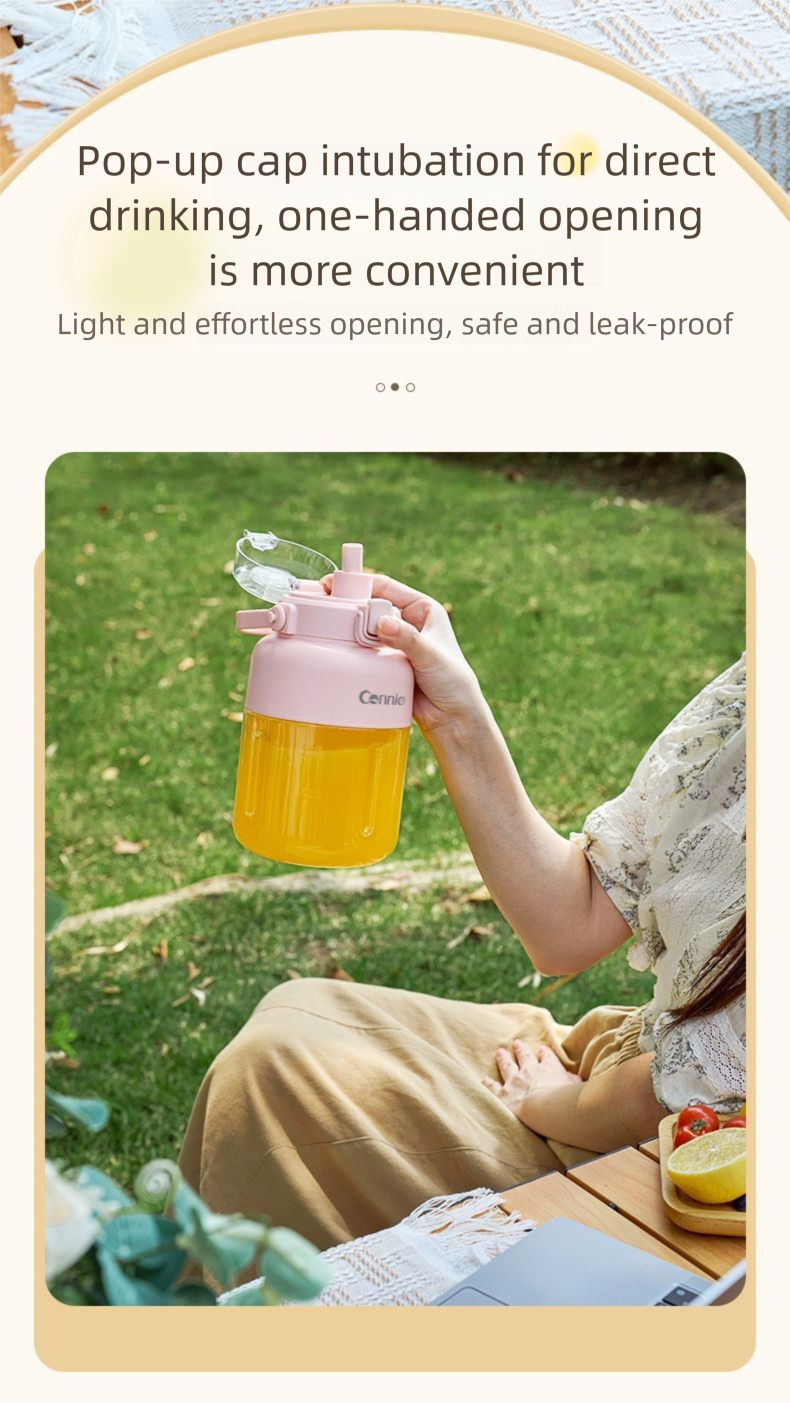 Kangli Juicer Small Portable Large Capacity Household Ton Juicing Cup Outdoor Wireless Fresh Juice Machine_voghion.com
