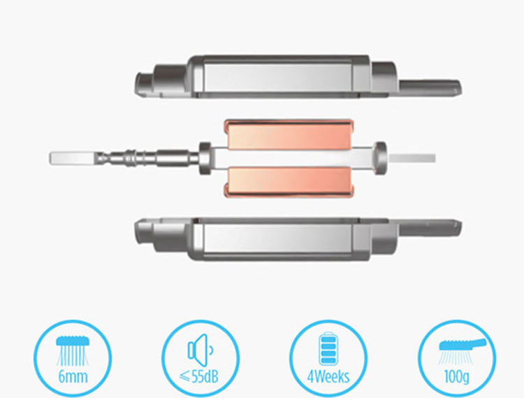 Bürstenköpfe Sonic Electric Inductive Charging Soft Hair Tragbare Zahnbürste für Erwachsene Geschenk Smart Zahnbürste_voghion.com