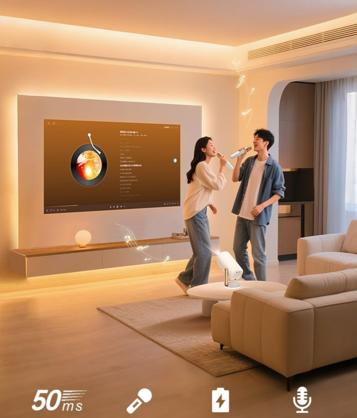【15 % de remise】Petit projecteur portable Xiyin Play10 Home 1080P HD_voghion.com