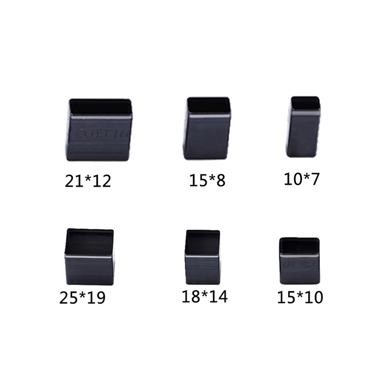 5/6Pcs/Set Leather Pattern Punch DIY Short Head Set Holster Hollow Punch Hole Puncher Tool_voghion.com
