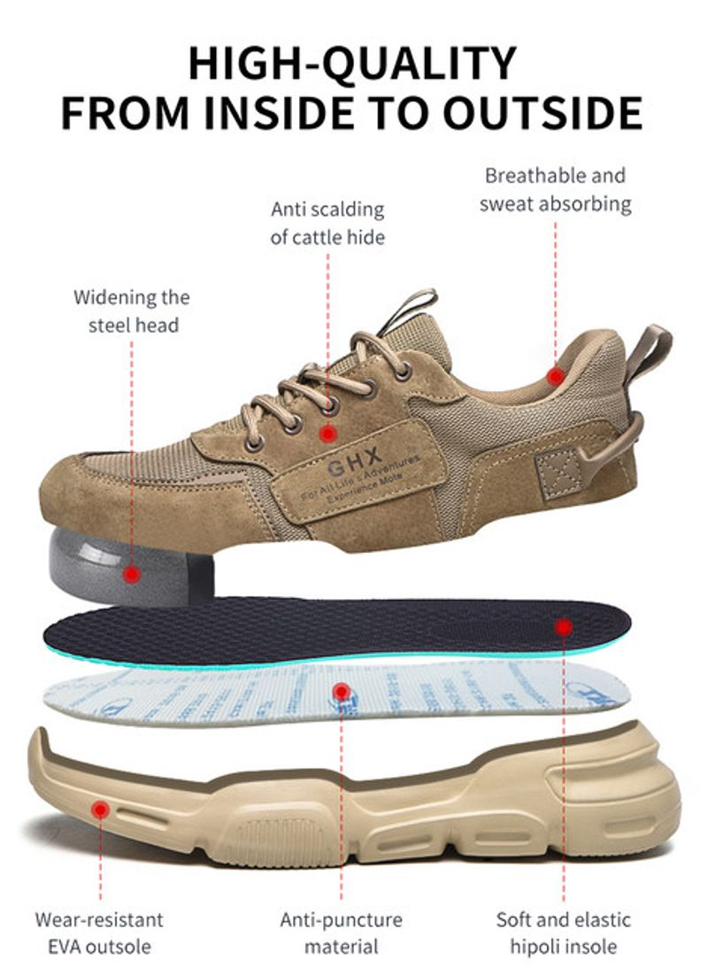 Anti-Smash Schong mat Stol Zeh fir Männer Aarbechtsstiwwelen Anti-Stech Sécherheets Turnschuhe fir Männer_voghion.com