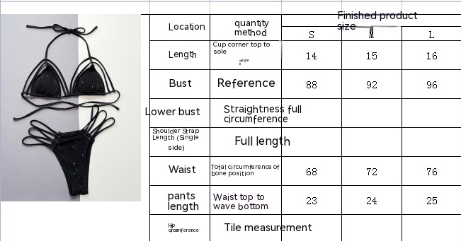 women's Bikini Swimsuit single bikini solid color bikini women's split swimsuit triangle bikini A12H_voghion.com