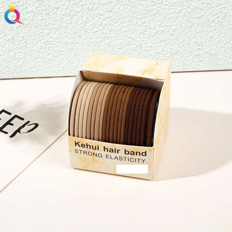 Passante per asciugamano unisex ad alta elasticità. L'elastico per coda di cavallo per capelli non danneggia gli accessori per fascia per capelli da donna senza cuciture_voghion.com